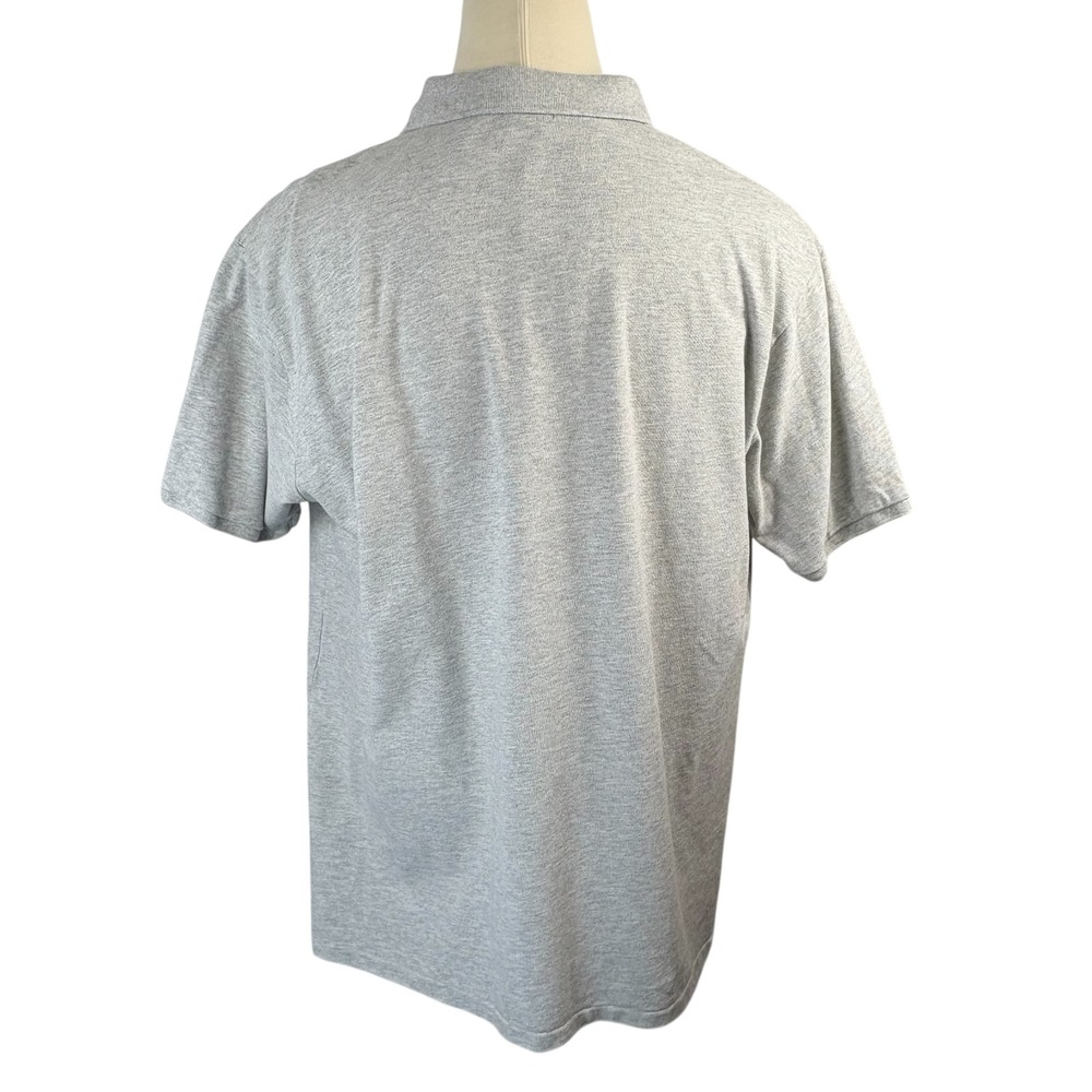 Polo Ralph Lauren Mens 2XB Gray Polo Shirt Classic Fit Short Sleeve - Picture 4 of 7
